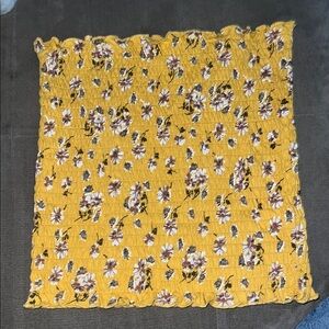 Freshman Yellow Ruffled Top